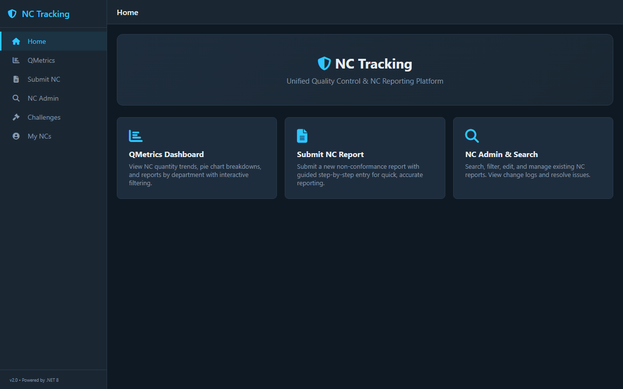 NC Reporting preview